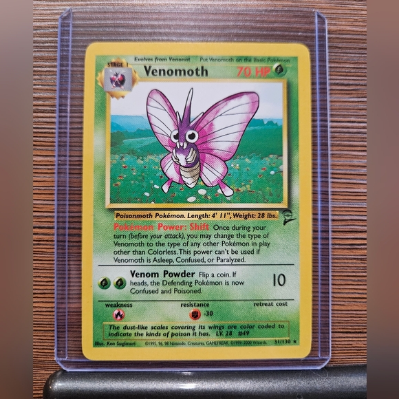 Pokemon Other - Pokemon Venomoth Trading Card